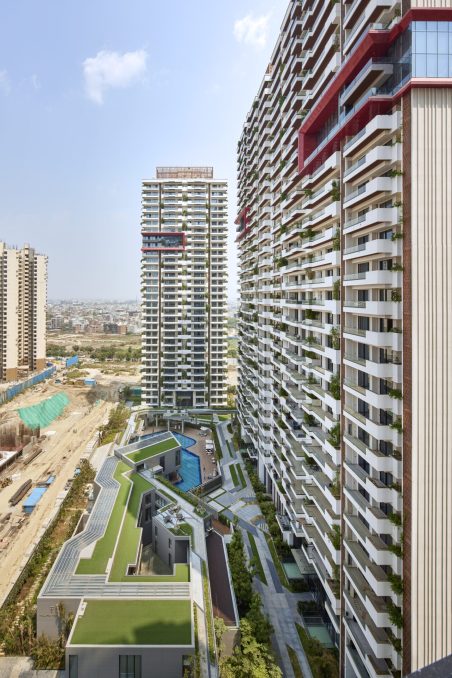 county 107 apprtments, delhi, india. architects confluence consultancy services.