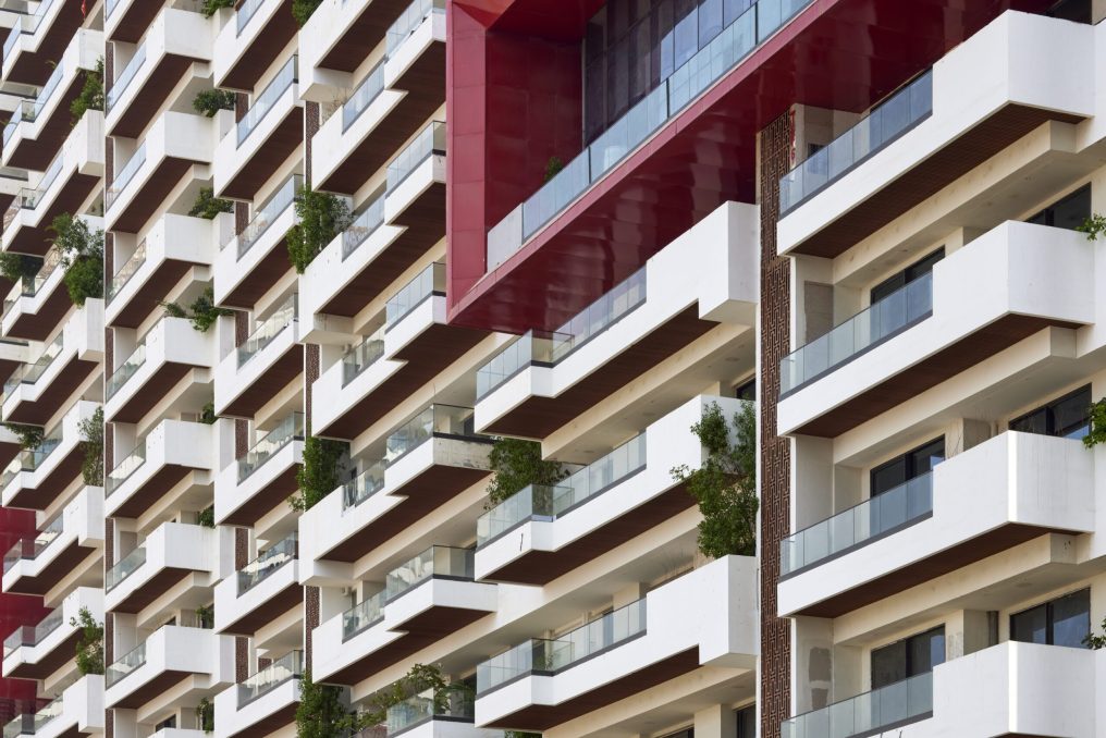 county 107 apprtments, delhi, india. architects confluence consultancy services.