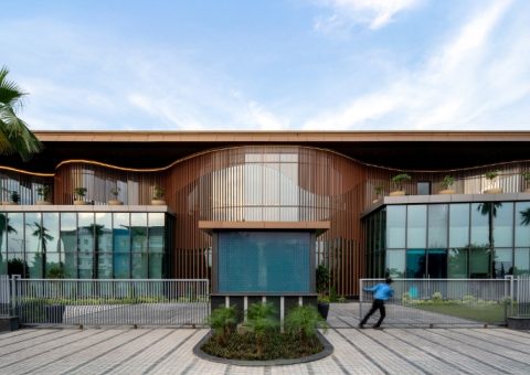 Where Architecture Flows Like Nature — Gaur NYC Experience Centre